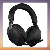 Jabra Evolve2 85 Wireless ANC Headset, MS Teams, USB-A, Desk Stand, Black image
