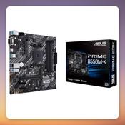 Asus PRIME B550M-K AM4 Micro ATX Motherboard, AMD B550, DDR4, 2x M.2 image