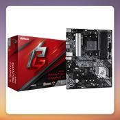 ASRock B550 Phantom Gaming 4 ATX Motherboard, AM4, DDR4, 2x M.2, PCIe 4.0