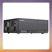 Silverstone GD09 HTPC Case, Black, ATX, USB-C, 1x 120 mm Fan Included
