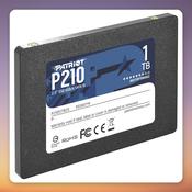 Patriot P210 1 TB SATA 2.5" SSD, 520 MB/s Read, 430 MB/s Write