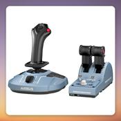 Thrustmaster TCA Officer Pack Airbus Edition Sidestick &amp;amp; Quadrant Flight Sim Set