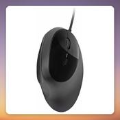 Kensington Pro Fit Ergo Wired Mouse with Wrist Rest, 3200 DPI, Black image