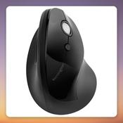 Kensington Pro Fit Ergo Vertical Wireless Mouse, Black, 1600 DPI image