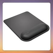 Kensington ErgoSoft Mouse Pad with Gel Wrist Rest, Black image