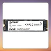 Patriot P300 512 GB NVMe SSD, PCIe 3.0 x4, M.2 2280