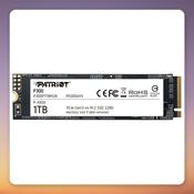 Patriot P300 1 TB PCIe 3.0 x4 NVMe M.2 2280 SSD, 2100 MB/s image