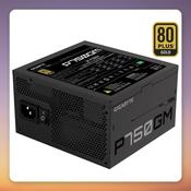 GigaByte P750GM 750W 80 PLUS Gold Fully Modular PSU image