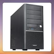Chieftec CLASSIC CM-25B-OP ATX Midi Tower Case, Black, 7 Slots image