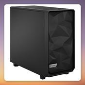Fractal Design Meshify 2 Black Solid E-ATX Mid-Tower Case, Black, 3x Dynamic X2 GP-14 Fans