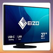 Eizo FlexScan EV2795-BK 27-Inch QHD IPS Monitor with KVM Switch and USB-C 70W image