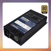 Silverstone FX500 500W 80 PLUS Gold Flex ATX Power Supply, Black image
