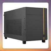 Silverstone SUGO 14 SST-SG14B Mini-ITX Cube Case, Black, 20 L