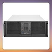 Silverstone RM41-506 4U Rackmount Case, Black, SSI-CEB, 6x 5.25" Bays