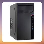 Inter-Tech IT-6505 RETO Micro-ATX Mini Tower Case, Black
