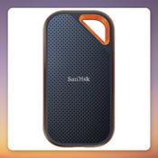 SanDisk Extreme PRO Portable SSD V2 2 TB USB-C 3.2 Gen 2x2, 2,000 MB/s