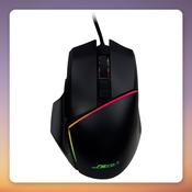Inter-Tech Nitrox GT-100 RGB Wired Gaming Mouse 6400 DPI, Black image