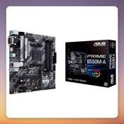 Asus PRIME B550M-A/CSM AM4 B550 Micro ATX Motherboard, DDR4, Dual M.2 image