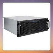 Inter-Tech 4U-40248 4U Rack Server Case, ATX, Black