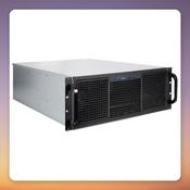 Inter-Tech 4U-40255 4U Rack Server Case, E-ATX, Black