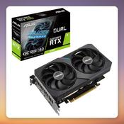 Asus Dual GeForce RTX 3060 OC V2 LHR 12 GB GDDR6 Graphics Card, 2-Slot, 200 mm image