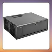 Silverstone Gandia GD10B HTPC Case, ATX, Black, 3x 120 mm Fans