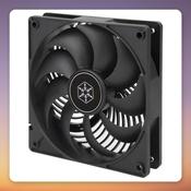 SilverStone AP120I 120 mm Case Fan, Black, 1350 RPM, 18 dB, 3-pin