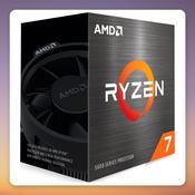 AMD Ryzen 7 5700G 8-Core 16-Thread APU, AM4, 3.8 GHz, Boxed with Wraith Stealth