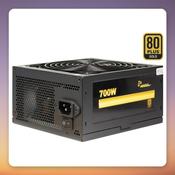 Inter-Tech Argus GPS-700 700W 80 PLUS Gold ATX PSU, Black