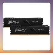 Kingston FURY Beast 16 GB DDR4-3200 CL16 (2x8 GB) Intel XMP image