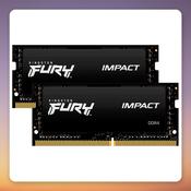 Kingston FURY Impact 16 GB DDR4-3200 CL20 (2x8 GB) SO-DIMM Kit image
