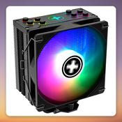 Xilence Performance A+ M704PRO.ARGB 120 mm Single Tower CPU Cooler, Black image