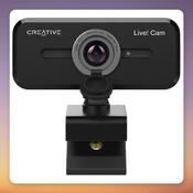 Creative Labs Live! Cam Sync 1080p V2 Full HD USB Webcam, Black image