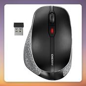 Cherry MW 8C ERGO Wireless Ergonomic Mouse, 3200 DPI, Bluetooth + 2.4 GHz, Black image