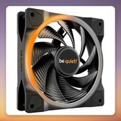be quiet! Light Wings PWM 120 mm High-Speed ARGB Case Fan, Black, Single Pack image
