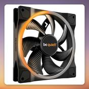 be quiet! Light Wings PWM 140 mm ARGB Case Fan, Black, Single Pack image