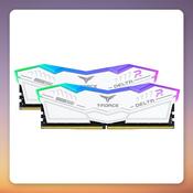 Team Group Delta RGB 32 GB DDR5-6000 CL38 (2x16 GB) Intel XMP, White image