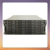 Inter-Tech 4U-4724 4U Rack Server Case, 24x Hot-Swap Bays, E-ATX, Black