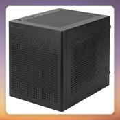 Silverstone SUGO SG16B Mini-ITX Cube Case, Black, Steel, 13 L