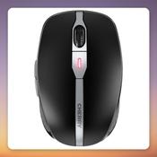 Cherry MW 9100 Wireless Mouse, 2400 DPI, 2.4 GHz &amp;amp; Bluetooth, Rechargeable, Black image
