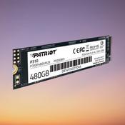 Patriot P310 480 GB NVMe M.2 SSD image