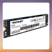 Patriot P310 480 GB NVMe M.2 2280 SSD PCIe 3.0 x4 image