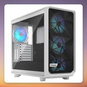 Fractal Design Meshify 2 RGB White TG Clear Tint E-ATX Mid Tower Case image