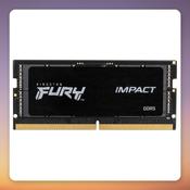 Kingston FURY Impact 8 GB DDR5-4800 CL38 SO-DIMM Intel XMP 3.0 image