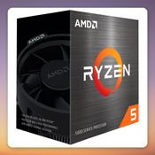 AMD Ryzen 5 5600 6-Core AM4 Processor, 3.5 GHz, Boxed with Wraith Stealth Cooler image