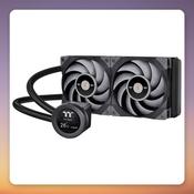 Thermaltake TOUGHLIQUID Ultra 240 240 mm AIO Liquid Cooler with LCD Display, RGB image