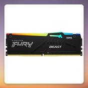 Kingston FURY Beast RGB 32 GB DDR5-5200 CL40 (1x32 GB) Intel XMP 3.0 image