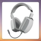 HYTE Eclipse HG10 Wireless Gaming Headset, Light Grey, USB Dongle image
