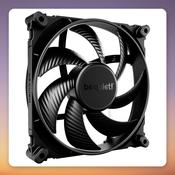 be quiet! Silent Wings 4 140 mm PWM Fan, Black, 1100 RPM, 13.6 dB