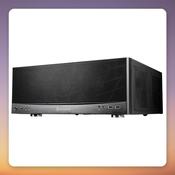 SilverStone GD11 HTPC Case, ATX/SSI-CEB, 240 mm Radiator Support, Black